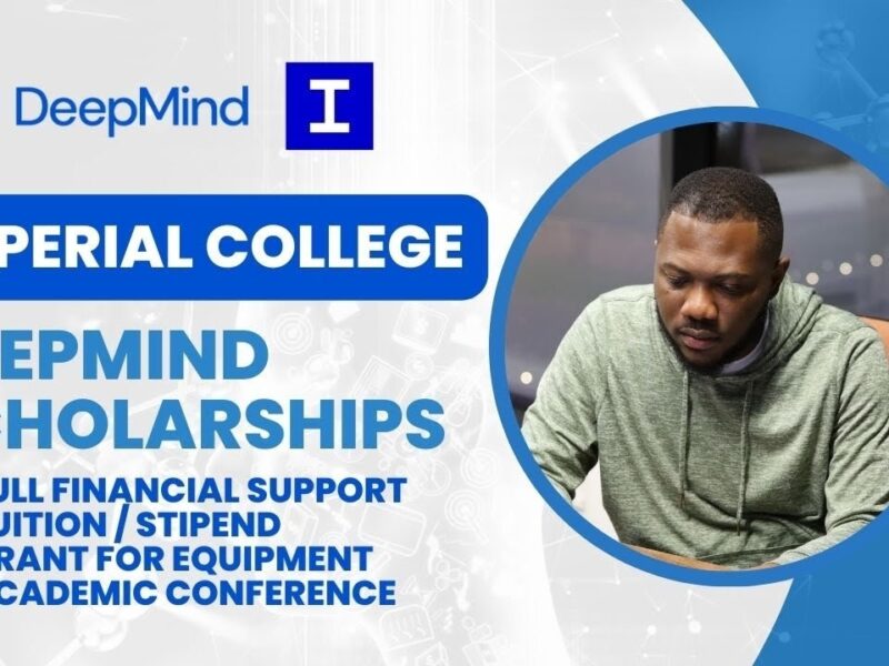 Imperial College London DeepMind MSc Scholarship UK